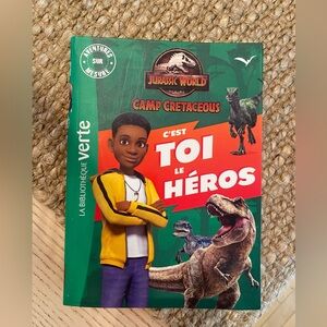 Camp Cretaceous - Roman jeunesse - Jurassic Park